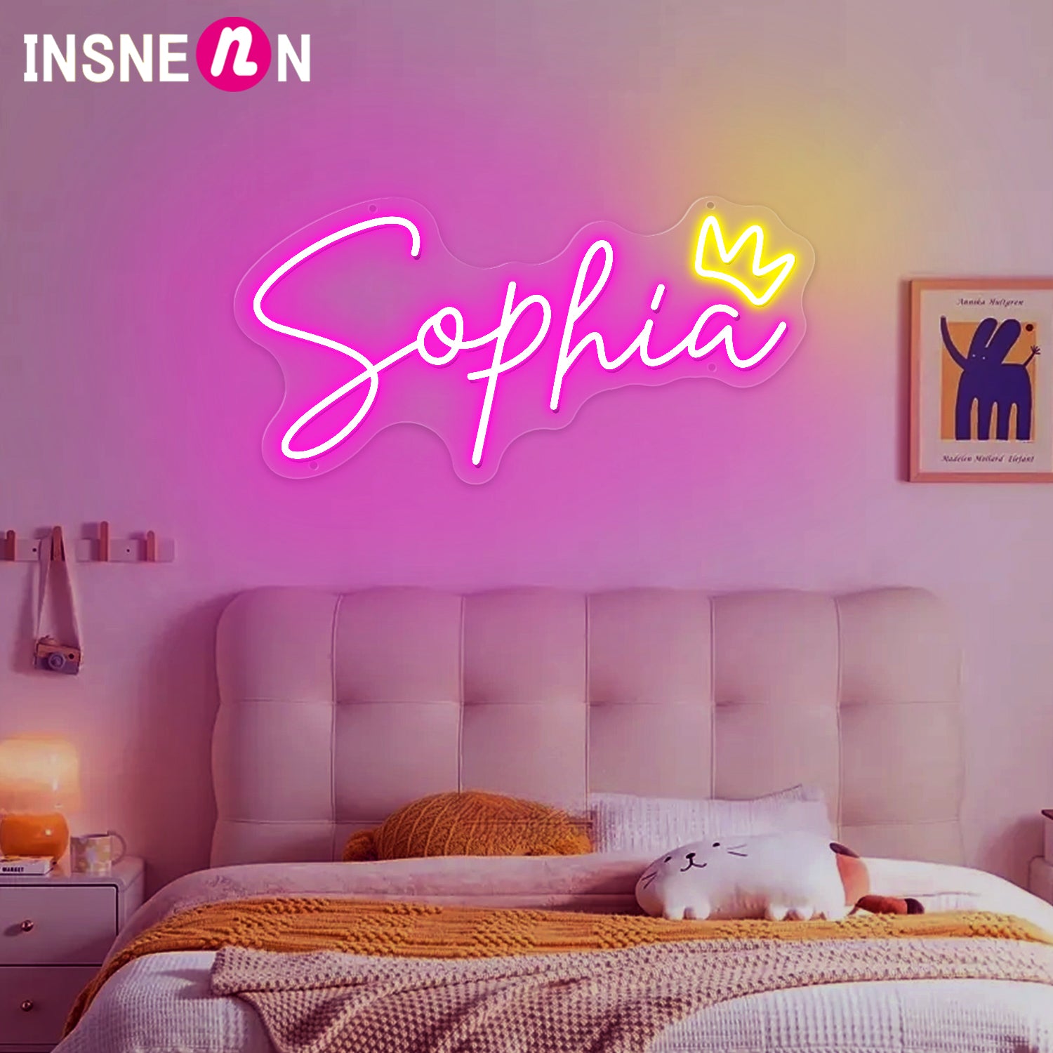 Custom LED Name Sign for Wall Decor