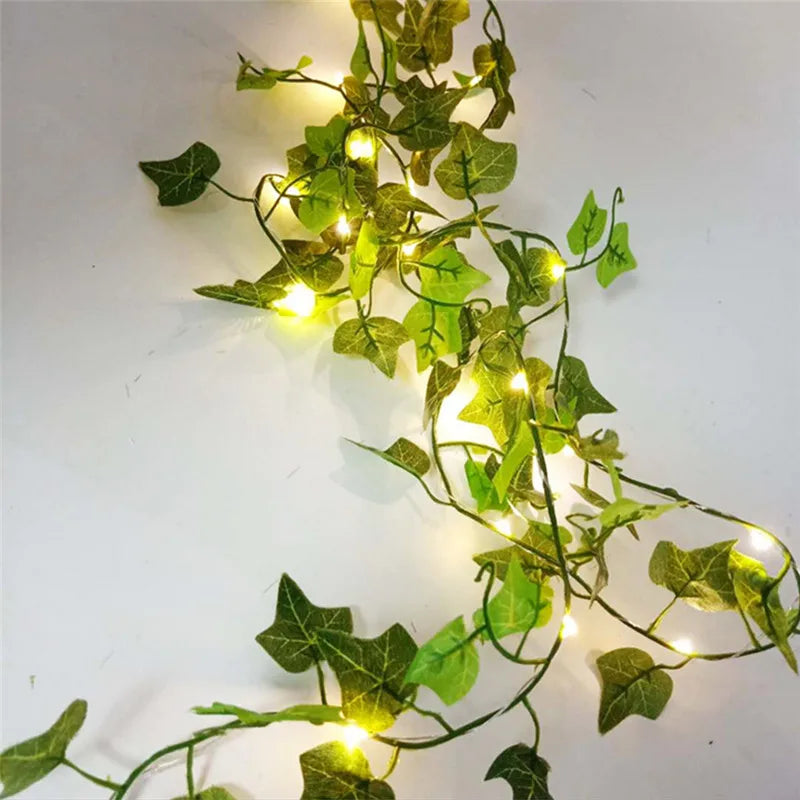 Artificial Leaf Vine Fairy Lights