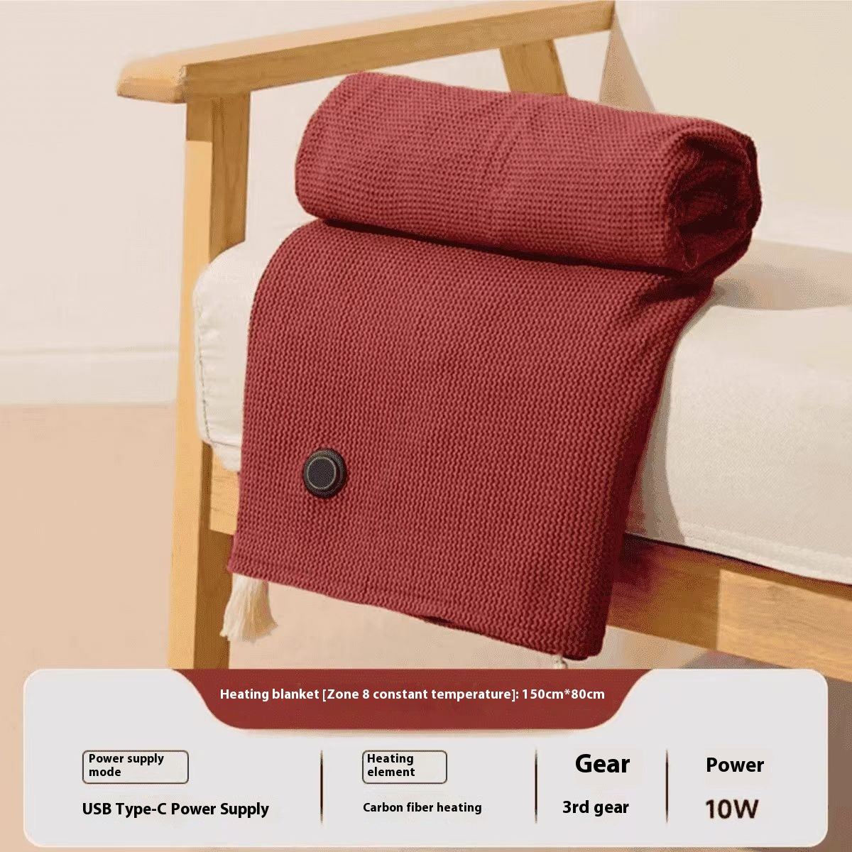 Electric Heated Wearable Blanket