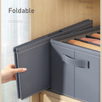 Foldable Clothes Organizer Box with Compartments
