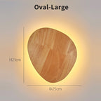 Nordic Wooden LED Wall Light
