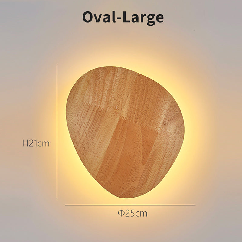 Nordic Wooden LED Wall Light