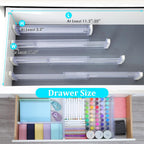 Adjustable Drawer Organizers