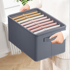 Foldable Clothes Organizer Box with Compartments