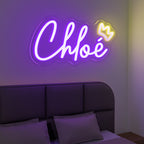 Custom LED Name Sign for Wall Decor