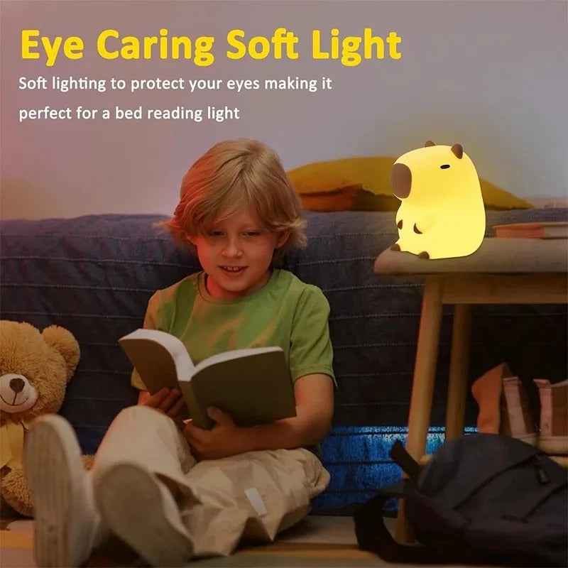 Capybara Silicone Night Light