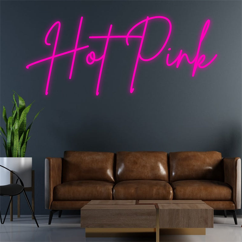 Custom LED Name Sign for Wall Decor